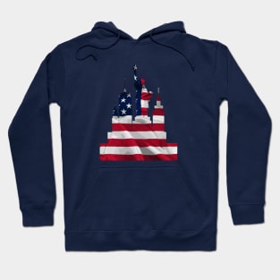 USA T-shirt Hoodie